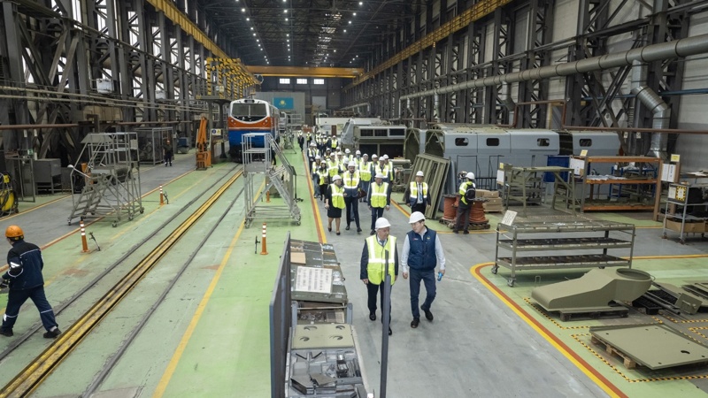 Локомотив құрастырудың қазақстандық үлгісі
