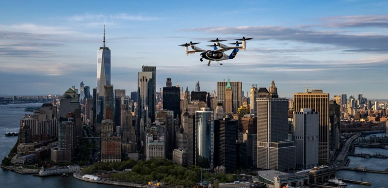 Electric air taxi, New York, USA, technology, taxi, EV, electric vehicle, flights, transport