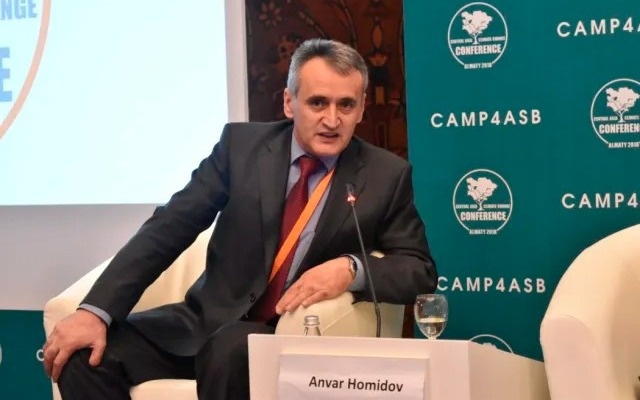 Tájikstan Respýblıkasy Ulttyq ǵylym akademııasynyń Muzdyqtar men krıosferany zertteý ortalyǵy bóliminiń basshysy Anvar Homıdov