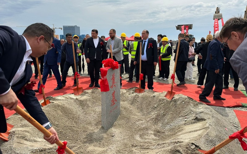 Қорғаста ірі сауда-логистикалық кешеннің құрылысы басталды