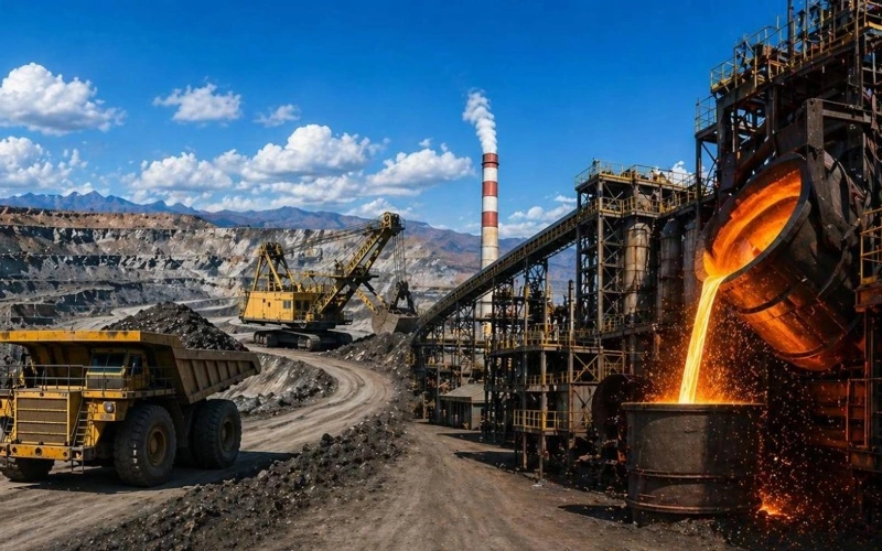Kazakhstan to launch 8 non-ferrous metallurgy projects in 2026, creating over 1,500 jobs