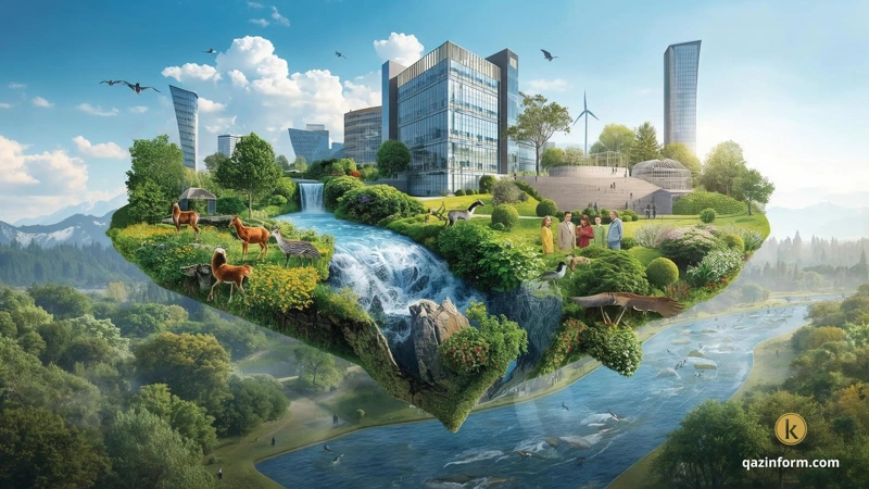 Ecology, nature, environment, Kazakhstan, climate, climate change, green economy, water, meteorology