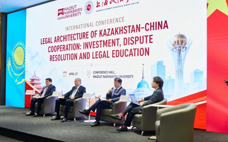 “哈中合作法律架构：投资、争端解决和法律教育”国际研讨会在阿斯塔纳举行