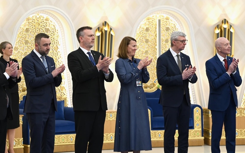 Kassym-Jomart Tokayev awards 1st class Dostyq Order to Andrej Babi&scaron; 