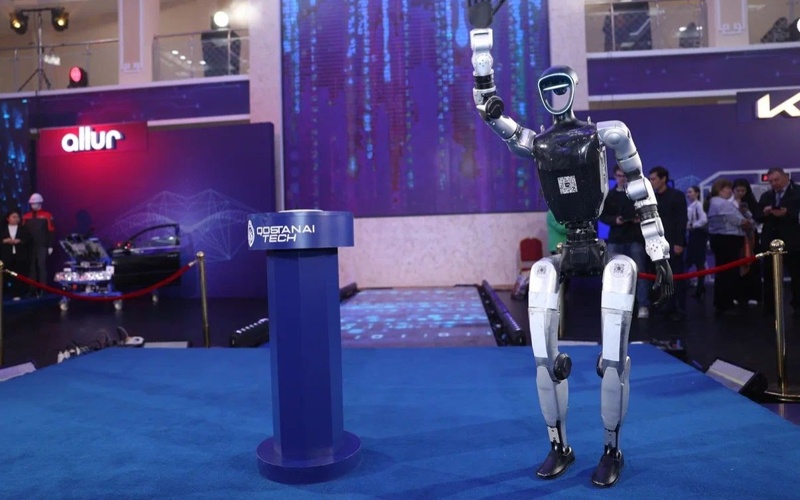 Robots, drones, and AI: Qostanai Tech festival wows visitors