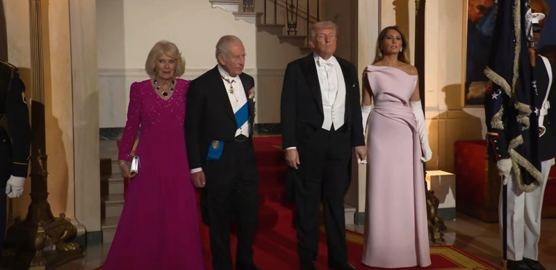 King Charles, U.S., Trump, Donald Trump, UK, England, USA, Melania Trump
