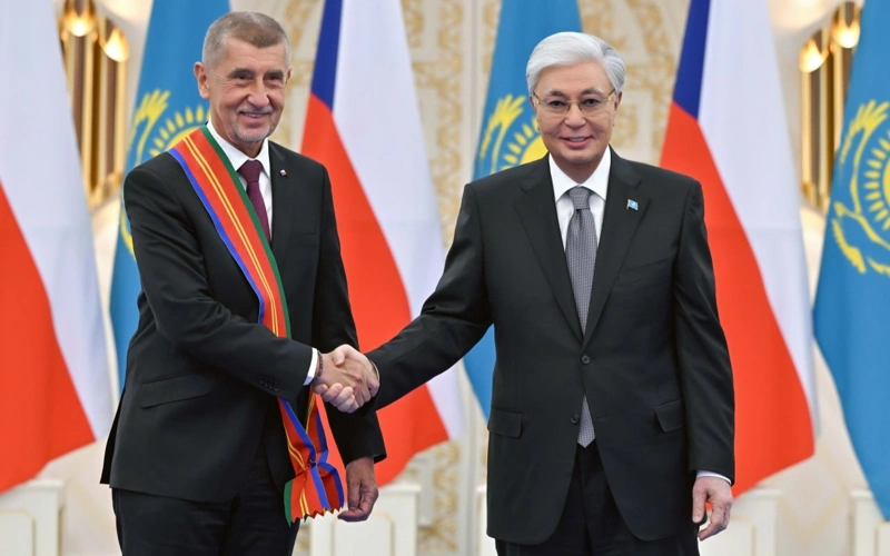 Касым-Жомарт Токаев наградил Андрея Бабиша орденом «Достық» І степени