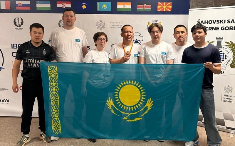 Kazakh para chess player takes bronze at World Team Championship