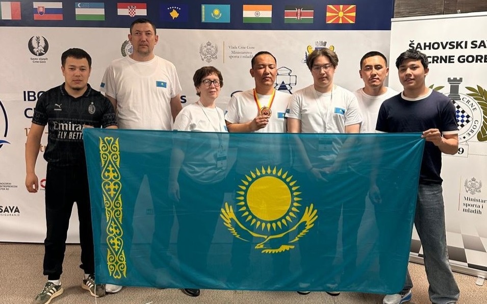 Kazakh para chess player takes bronze at World Team Championship