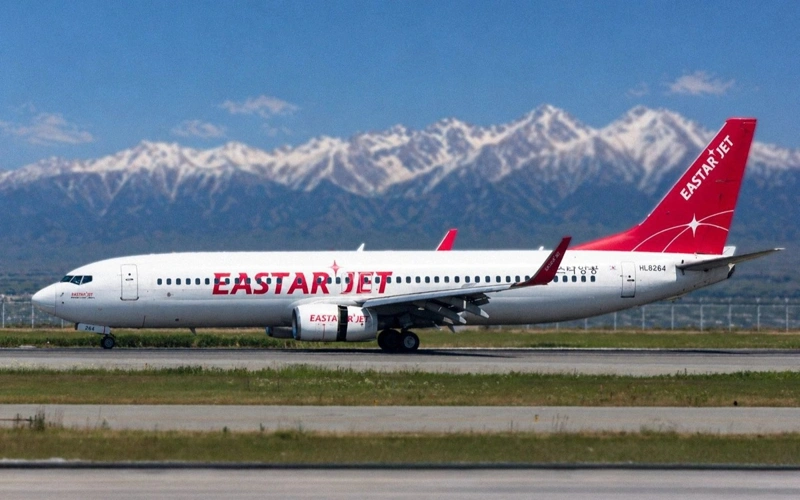 Direct flight to bridge Almaty and Busan