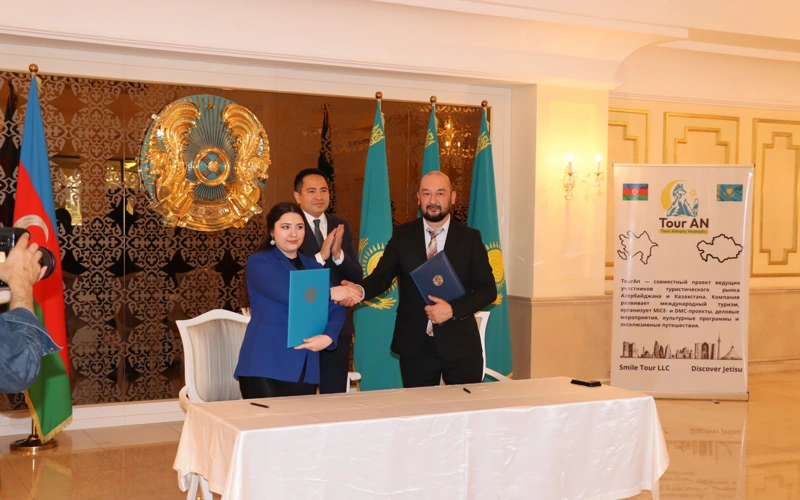Kazakhstan and Azerbaijan launch single tour operator