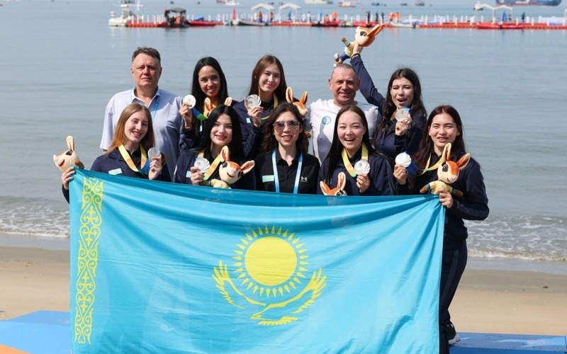 哈萨克斯坦队以8枚奖牌收官亚洲沙滩运动会