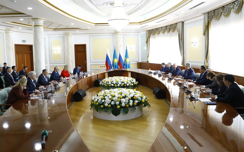 Russian FM Lavrov arrives in Astana