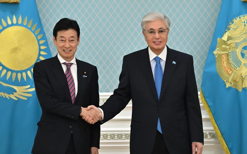 President Tokayev receives Chairman of Japan-Kazakhstan Parliamentary Friendship League