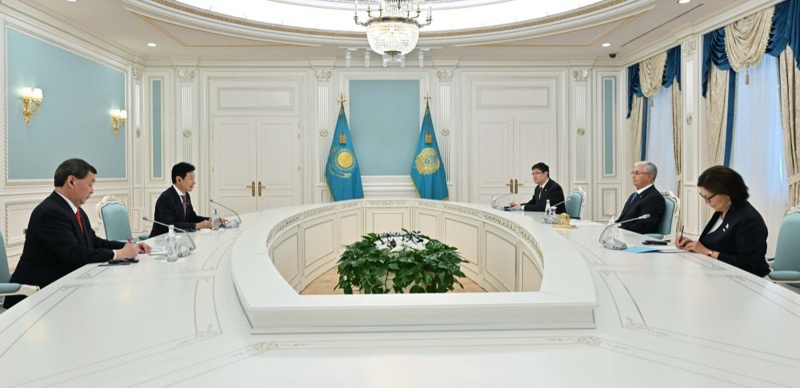 Президент Жапония Парламентінің Қазақстанмен достық лигасының төрағасын қабылдады 