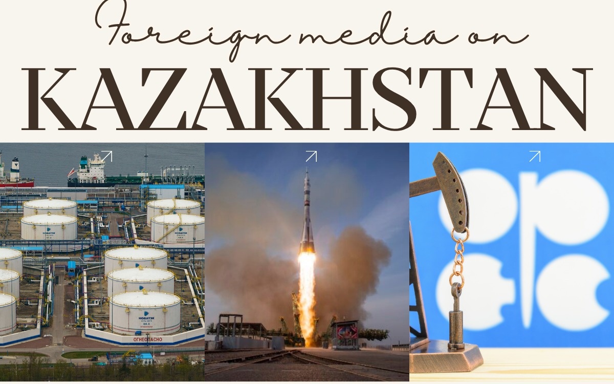 Foreign media on Kazakhstan: Oil shift, uranium deal, space ambitions