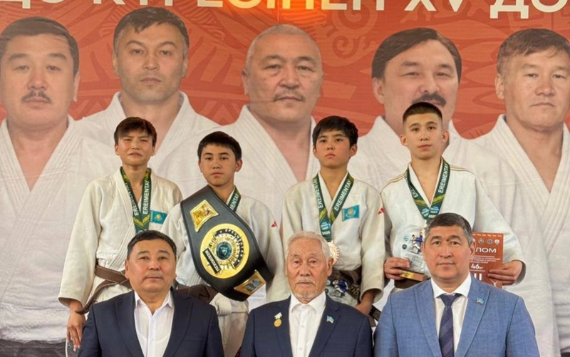 Ерейментауда дзюдодан республикалық турнирдің ашылу салтанаты өтті 