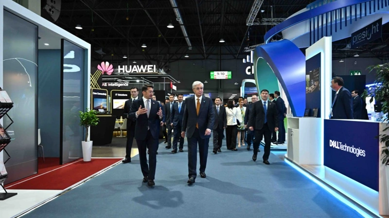Memleket basshysy GITEX AI Central Asia & Caucasus kórmesine bardy