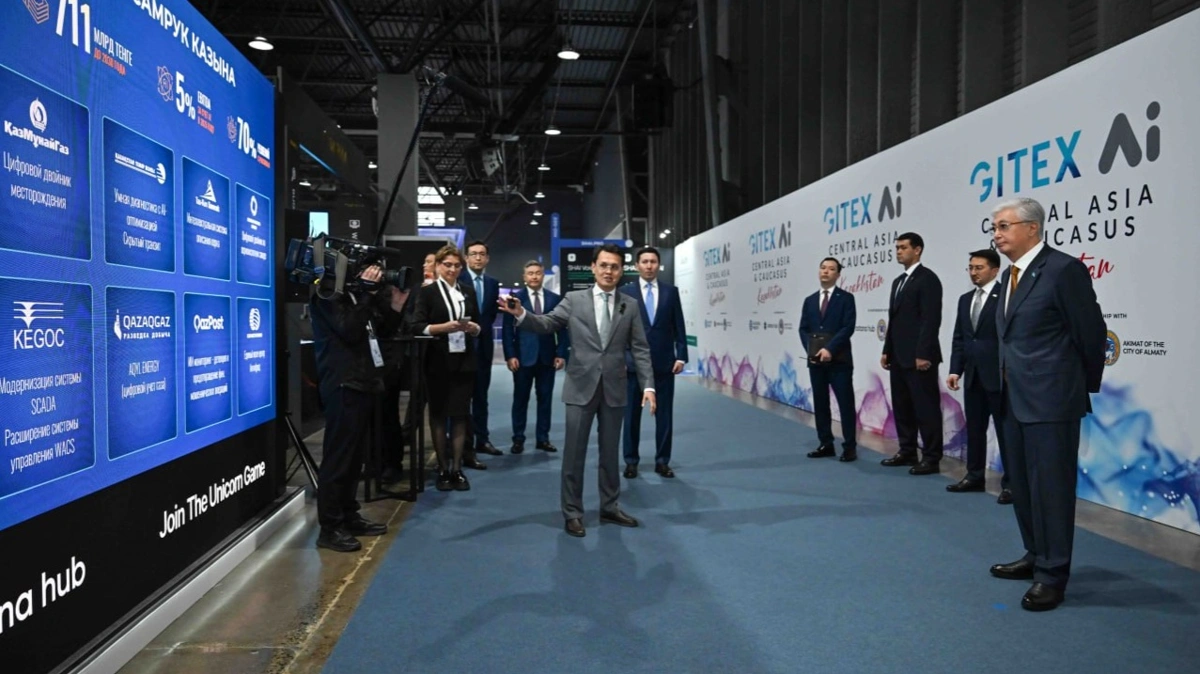 Мемлекет басшысы GITEX AI Central Asia & Caucasus көрмесіне барды