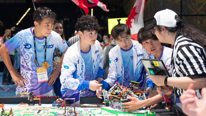 Team Kazakhstan bags 12 awards at World Robotics Championship in Houston 