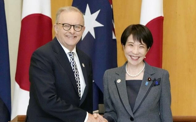 Japan, Australia affirm closer cooperation in securing minerals, energy