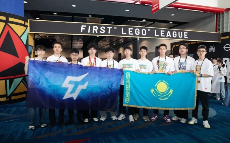 Team Kazakhstan bags 12 awards at World Robotics Championship in Houston 