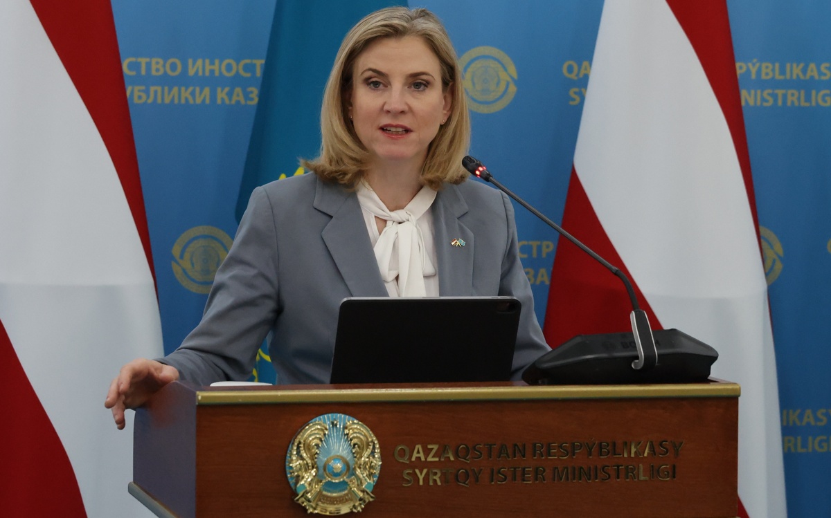 'We view Kazakhstan as region's seismograph' – Austrian FM after talks in Astana