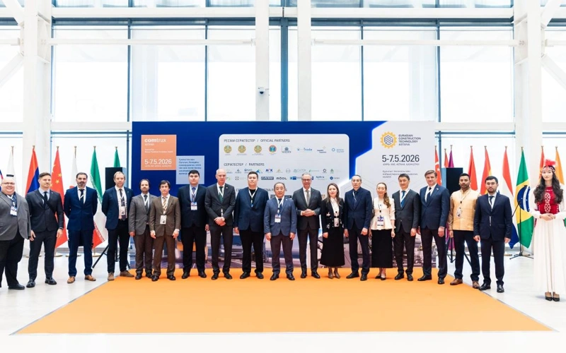Astanada Comtrux Astana 2026 jáne Eurasian Construction Technology Astana 2026 kórmeleri ashyldy