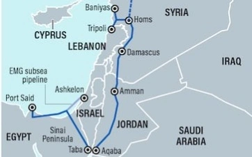 Иордания, Сирия и Ливан договорились об обмене газом через Арабский газопровод