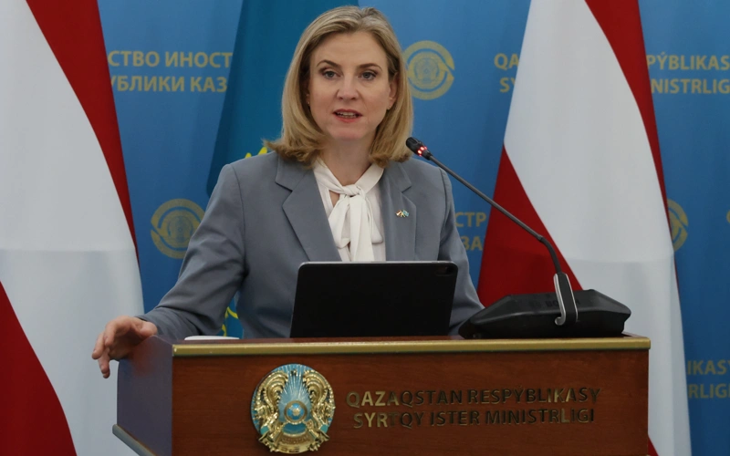 'We view Kazakhstan as region's seismograph' – Austrian FM after talks in Astana
