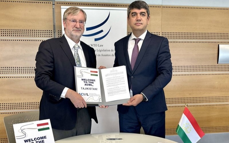 Tajikistan joins Advisory Centre on WTO Law to boost trade legal capacity