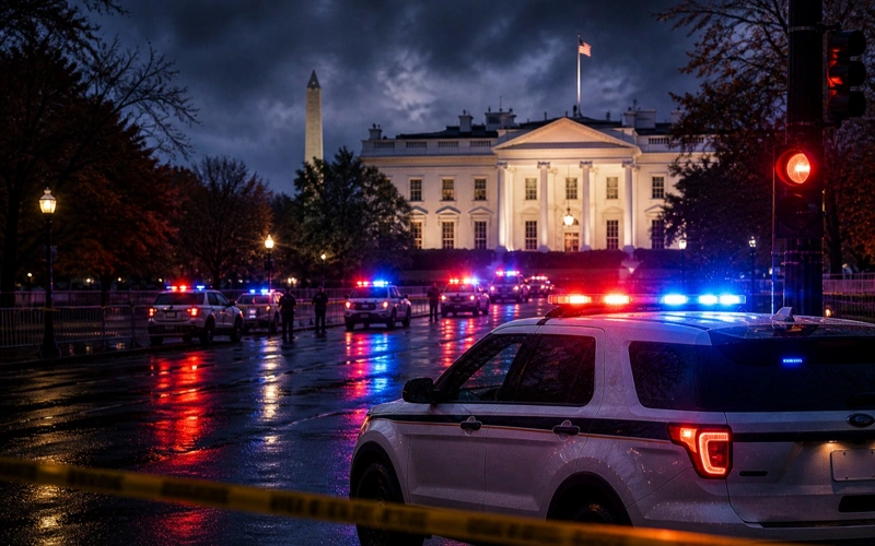 Shooting, White House, armed, incidents, USA, police, mass shooting, crime, Washington
