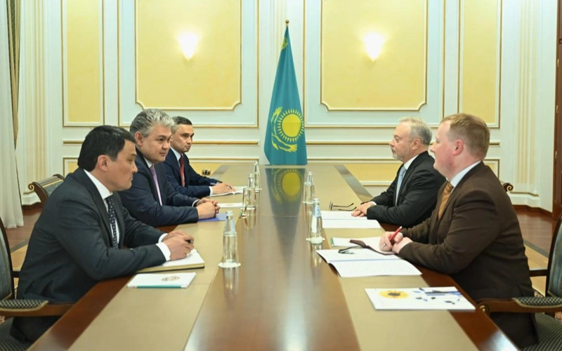 Kazakhstan, Ukraine discuss strengthening bilateral ties  