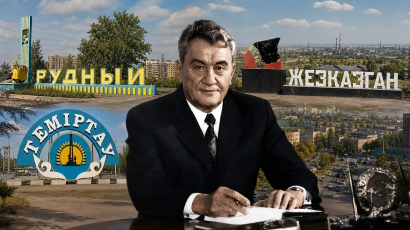 Қонаев салған қалалар