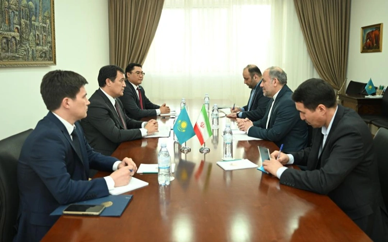 Kazakhstan, Iran pledge to deepen partnership in trade, transport, and logistics