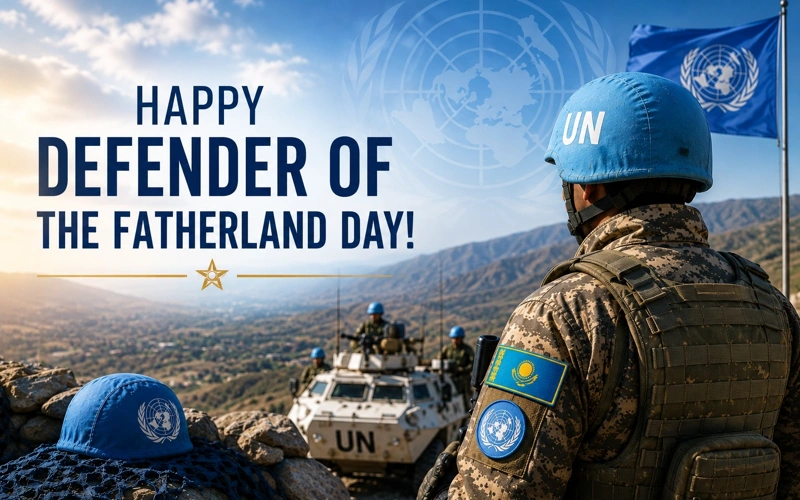 On Defender of the Fatherland Day, UN, peacekeeping, Golan Heights, army, defense, military, May 7