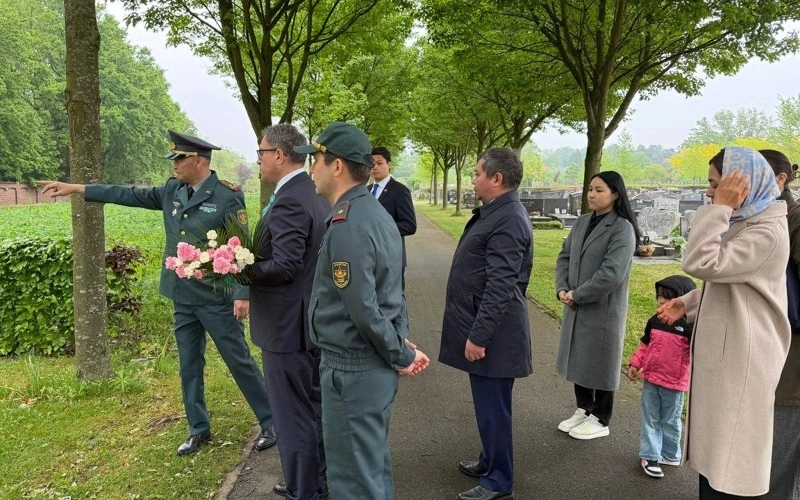 Kazakhstani soldiers commemorated in Belgium 