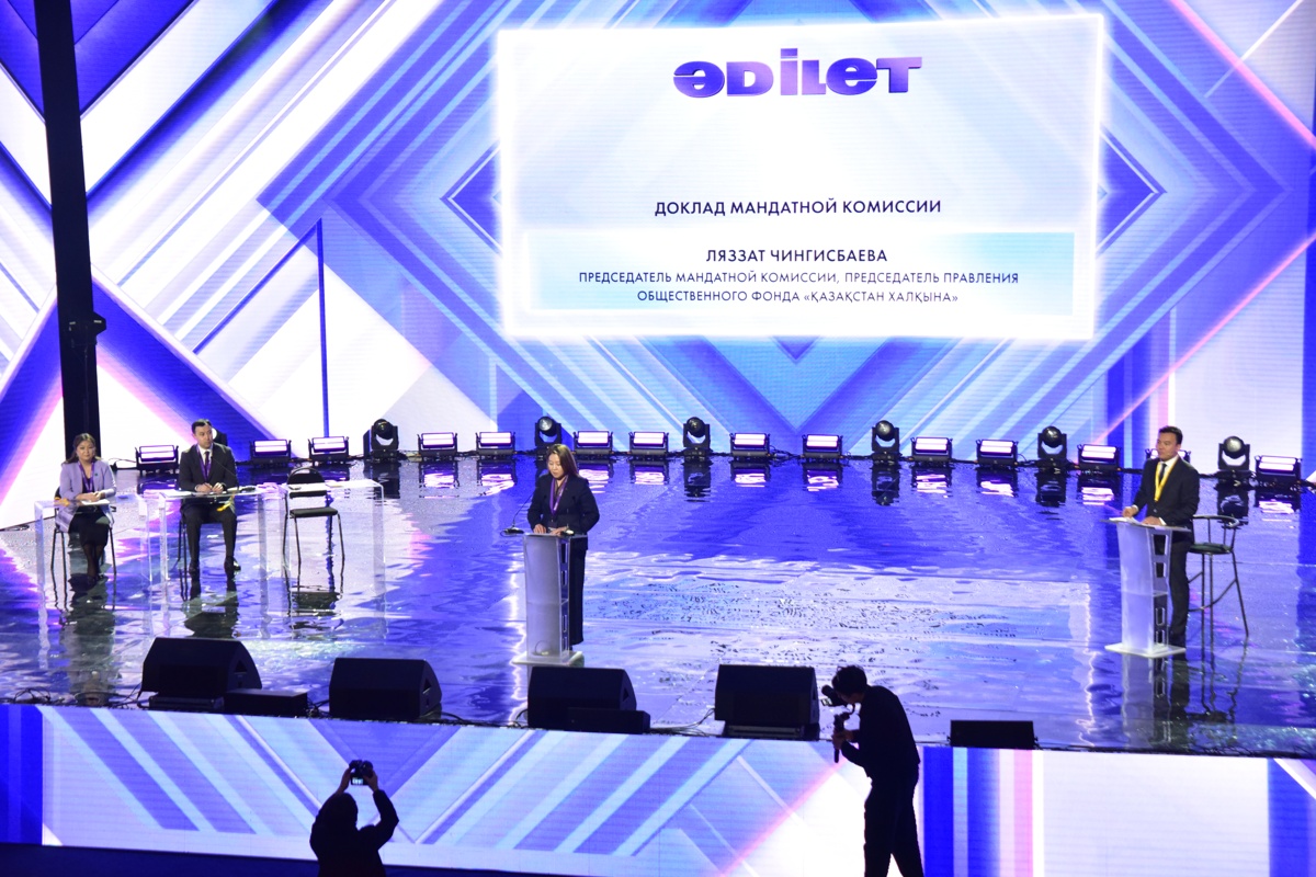 Adilet Party founding congress kicks off in Kazakhstan