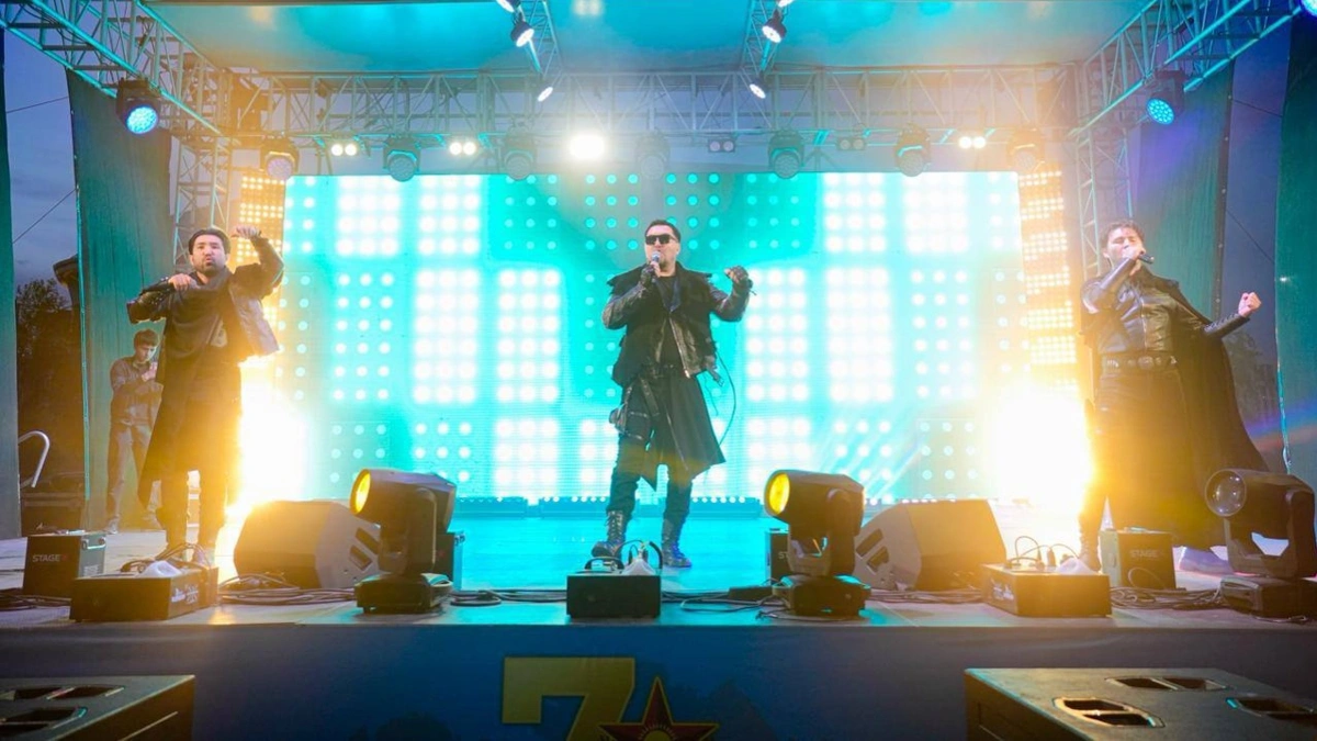 Астанада Отан қорғаушылар күні ауқымды Open Air концертімен аяқталды