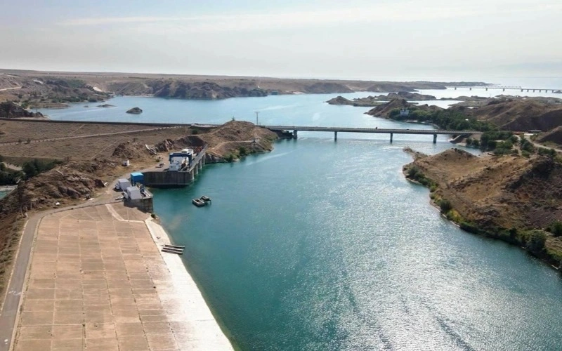 Kapshagai reservoir in Almaty region is 98% full