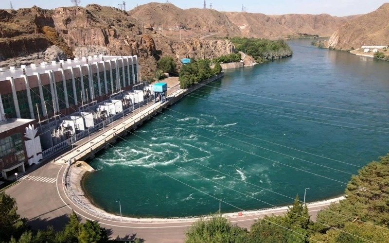 Kapshagai reservoir in Almaty region is 98% full