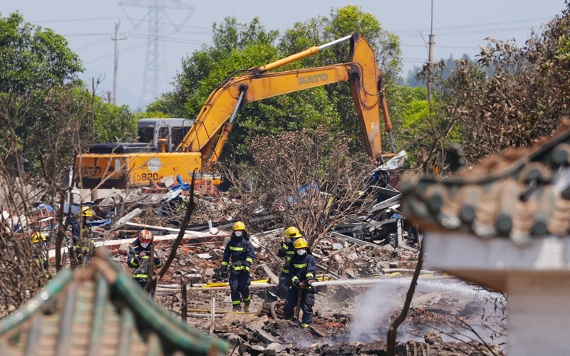 Death toll rises to 37 as rescue concludes in central China fireworks plant blast