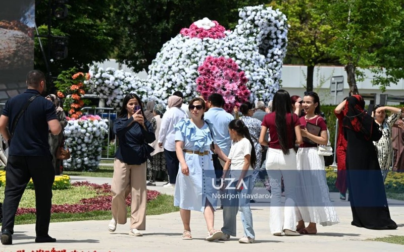 Tashkent in bloom: Flower Festival opens