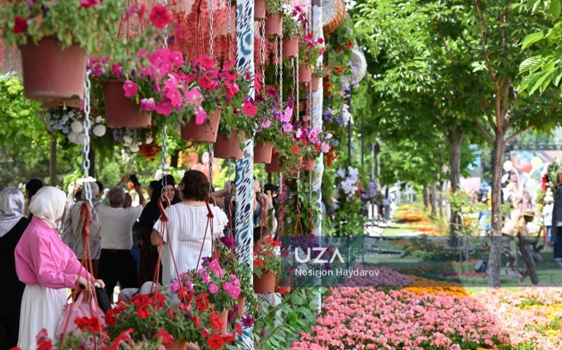   Tashkent in bloom: Flower Festival opens