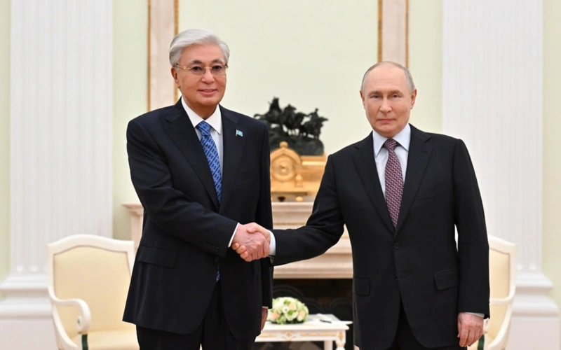 Президент Касым-Жомарт Токаев провел встречу с Президентом России Владимиром Путиным,