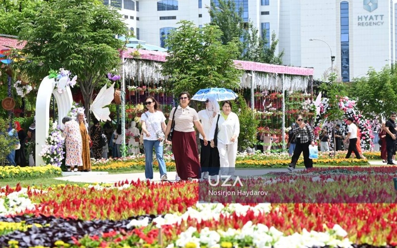 Tashkent in bloom: Flower Festival opens