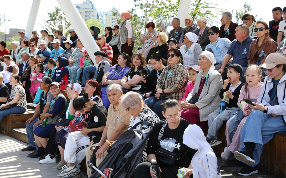 &laquo;Ұлы Жеңіске арналады&raquo;: Астанада рухты концерт өтті