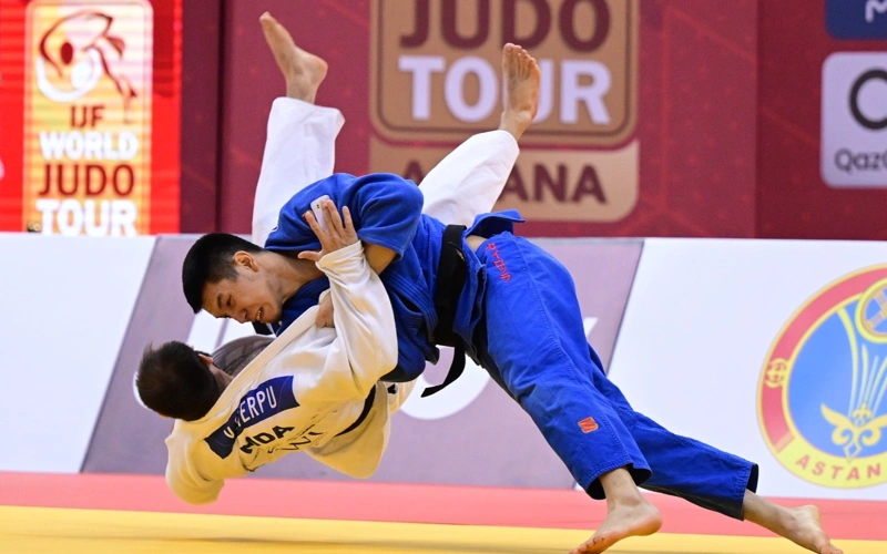 Dzıýdoshy Jalǵas Qaırolla Astanadaǵy Grand Slam týrnırinde top jardy