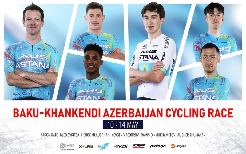 XDS Astana Team announces roster for Baku-Khankendi Azerbaijan Cycling Tour