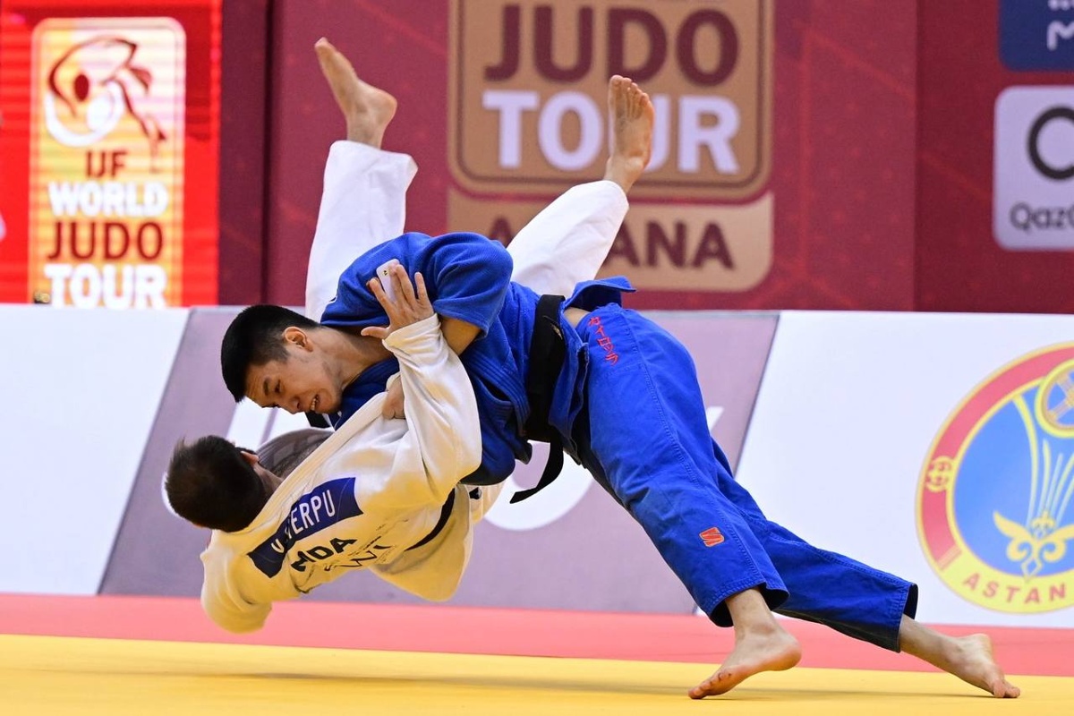 Kazakhstan claims four medals at Grand Slam judo tournament in Astana